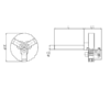 3 - Punkt Rändelhalter mit Rundschaft